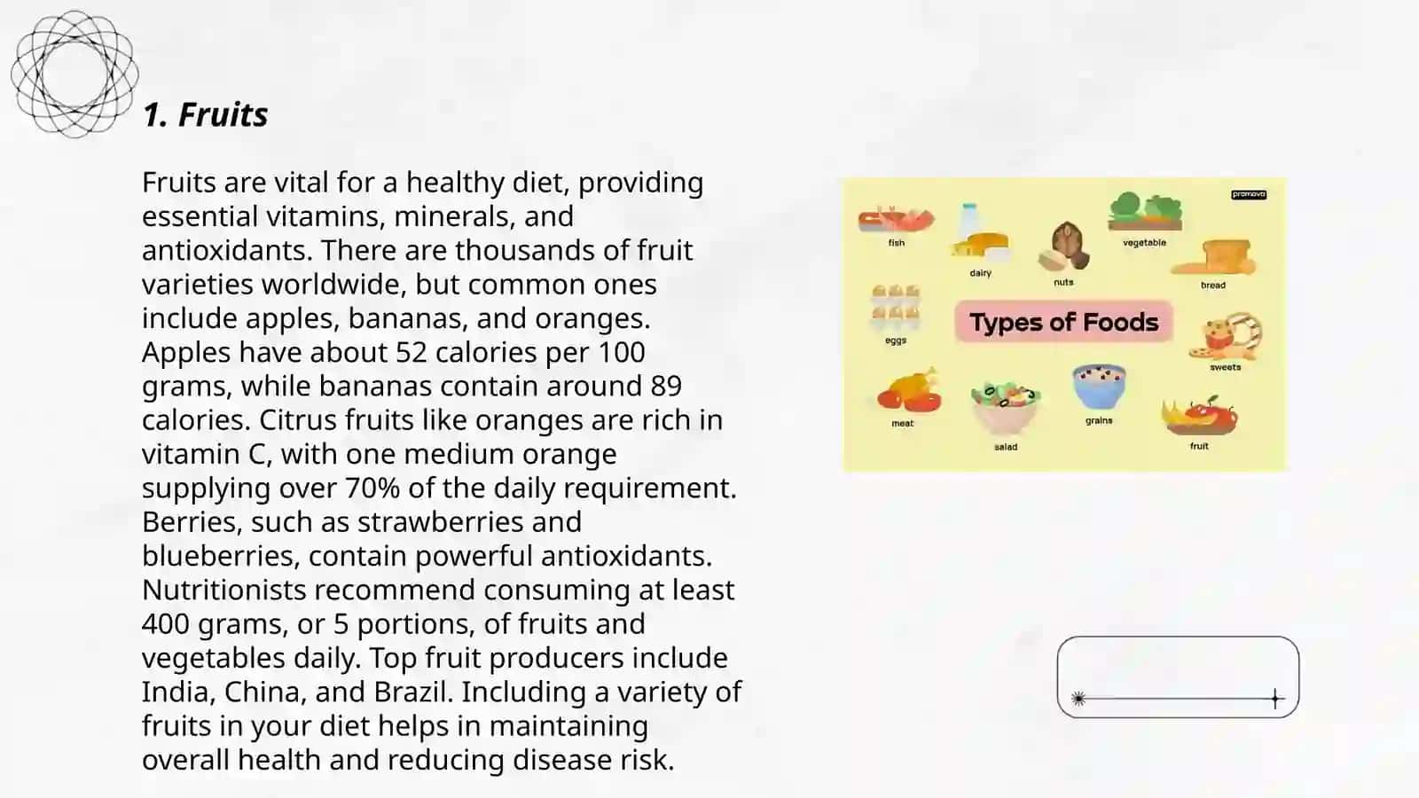 Types of food 3