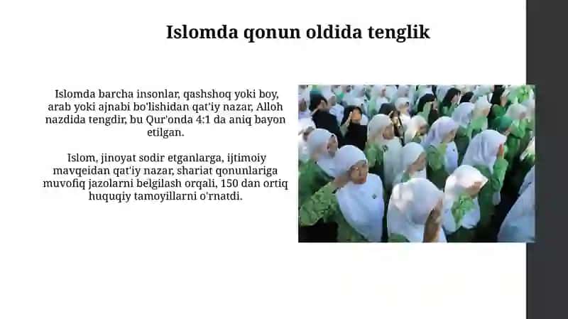 Islomda inson huquqlari himoyasi 3