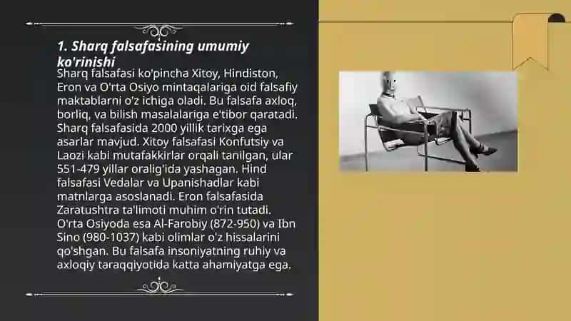 Sharq falsafasining umumiy ko'rinishi 3