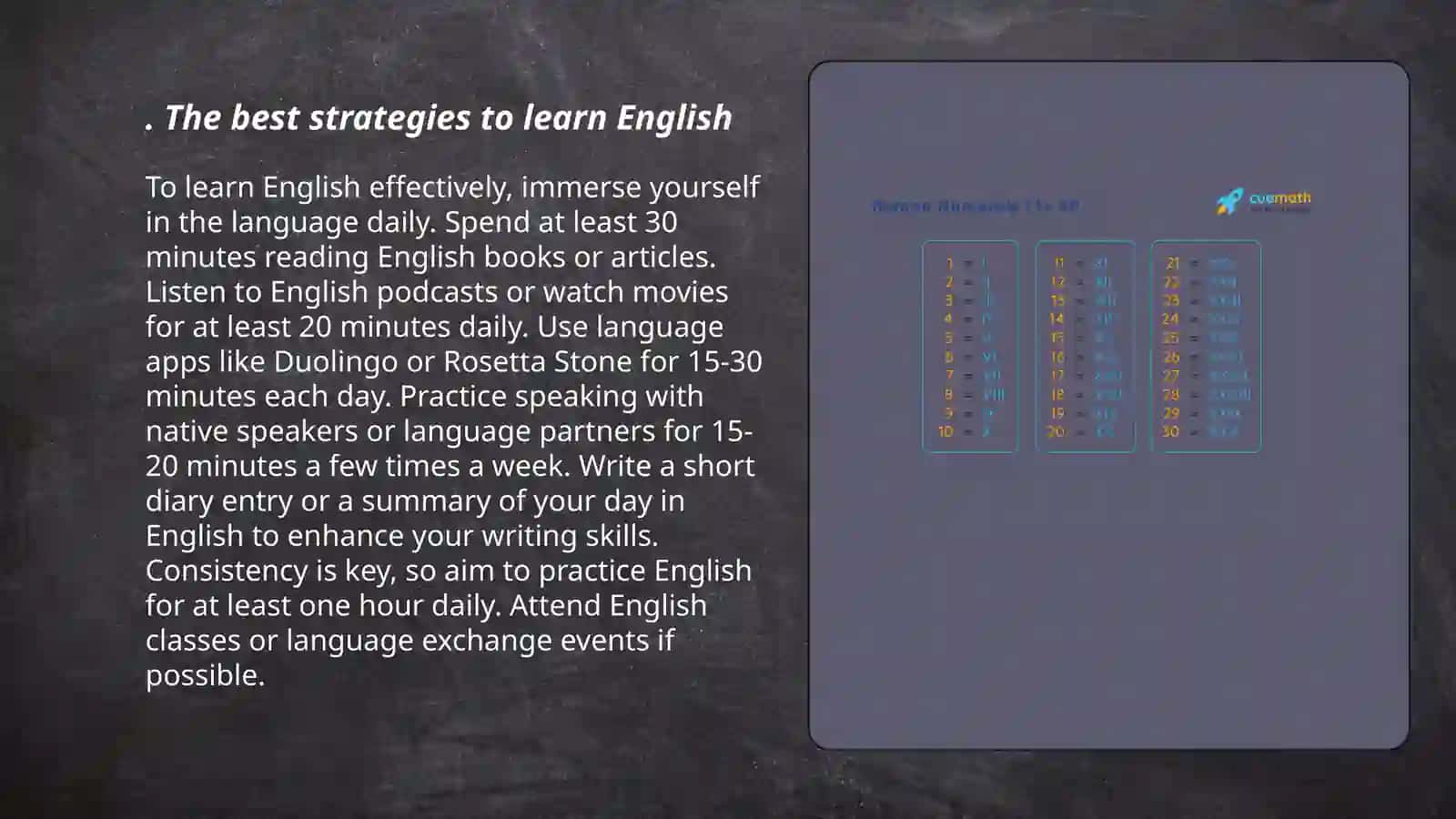 The best strategies to learn English 3