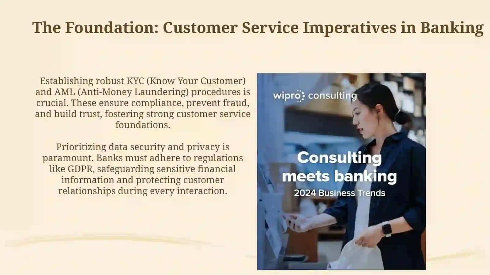 Customer service in the banking sector 3