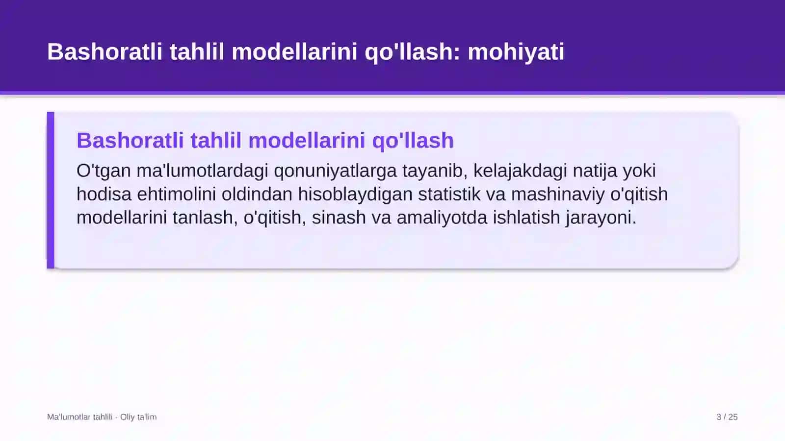 Blogerlik faoliyatida bashoratli tahlil modellarini qo'llash 3
