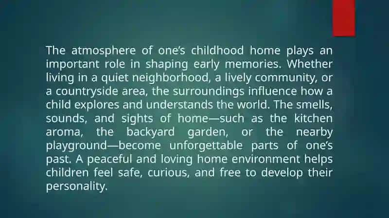 Childhood Memories 3