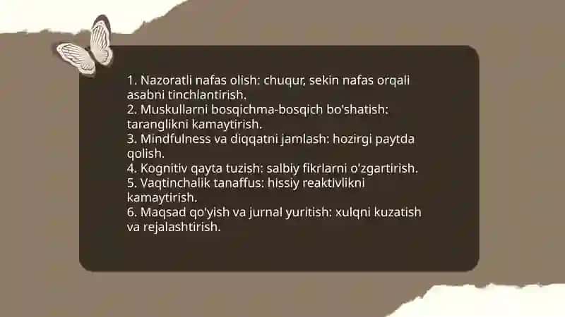 Temperamentni boshqarish turlari 3