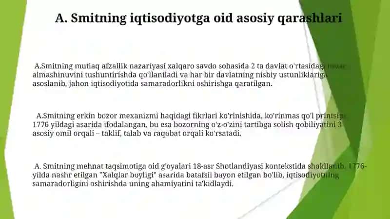 A.Smitning iqtisodiy ta'limoti 3
