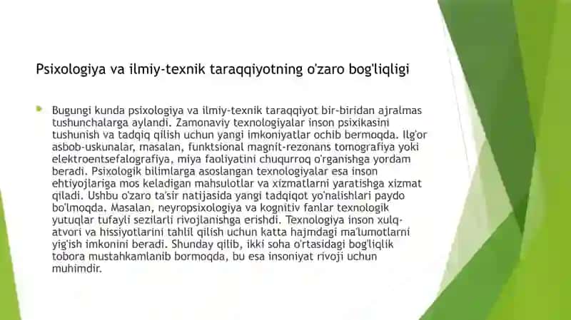 Psixologiya va ilmiy-texnik taraqqiyot 3