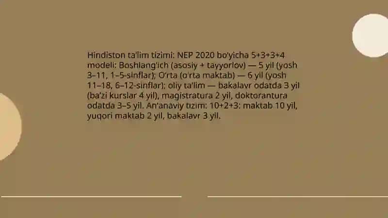 Hindiston taʼlim tizimi 3
