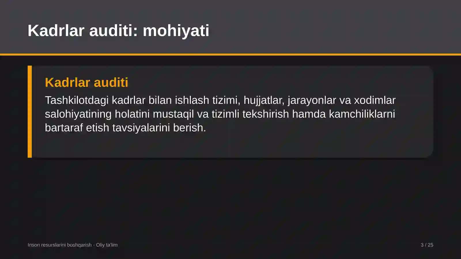 Bulutli xizmatlar provayderlarida kadrlar auditi 3