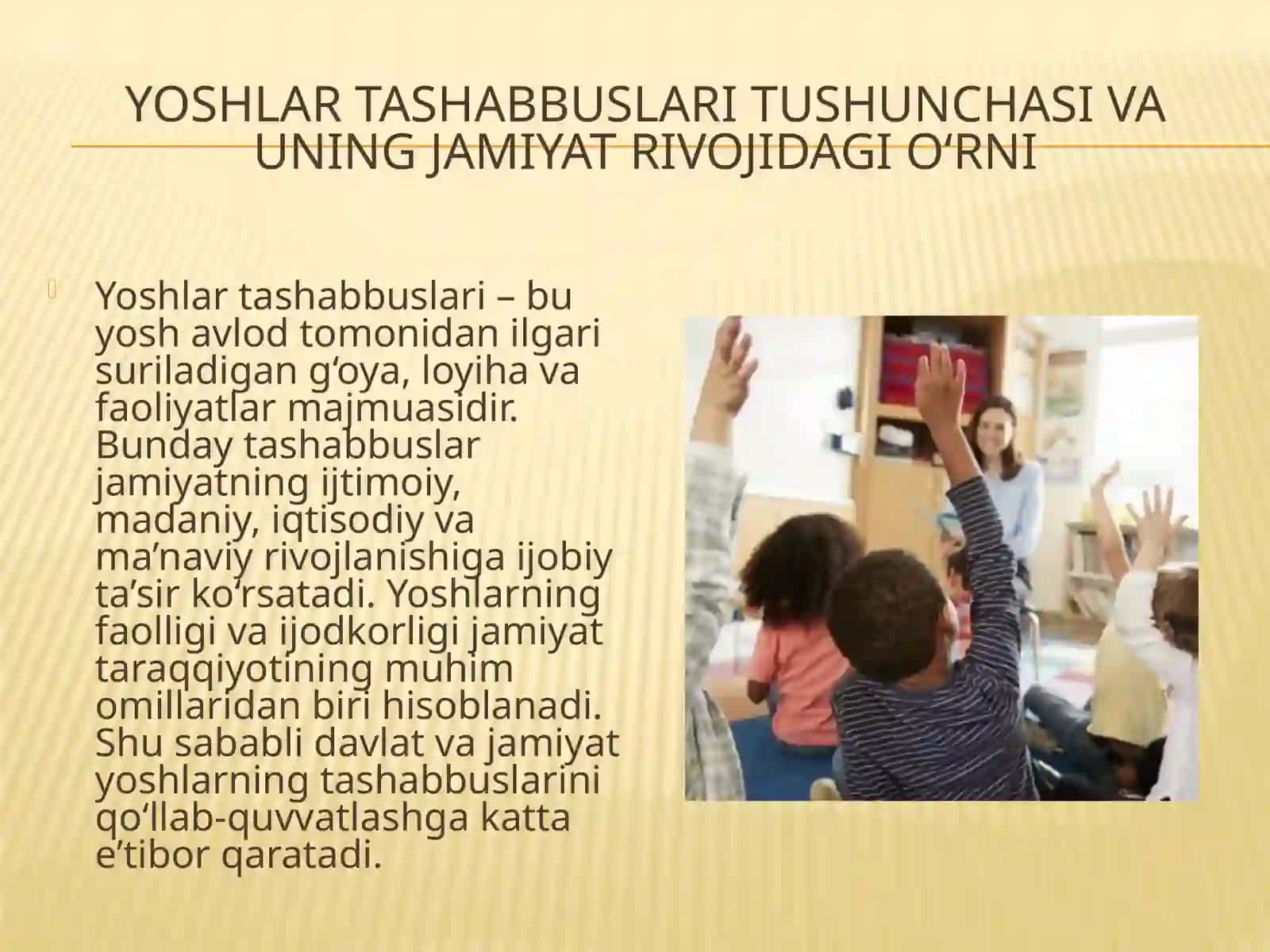 Yoshlar tashabbuslarini ijtimoiy pedagogik qoʻllab quvvatlash tizmi 3