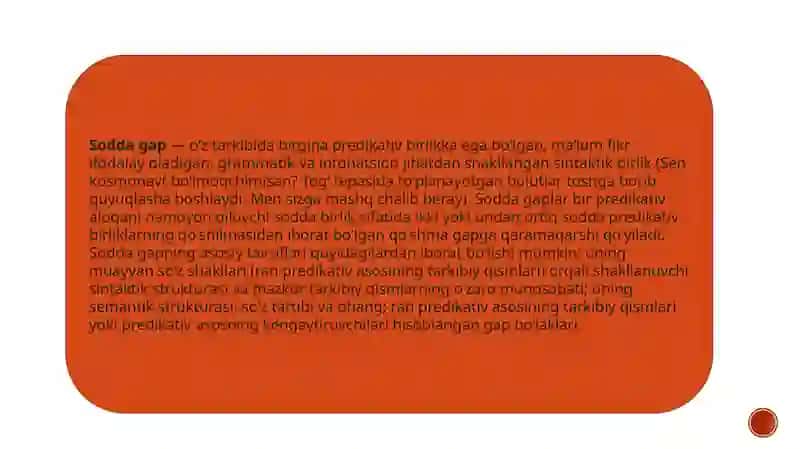 Hozirgi o’zbek adabiy tili 3