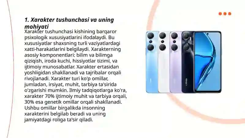 Xarakter tushunchasi va uning mohiyati 3
