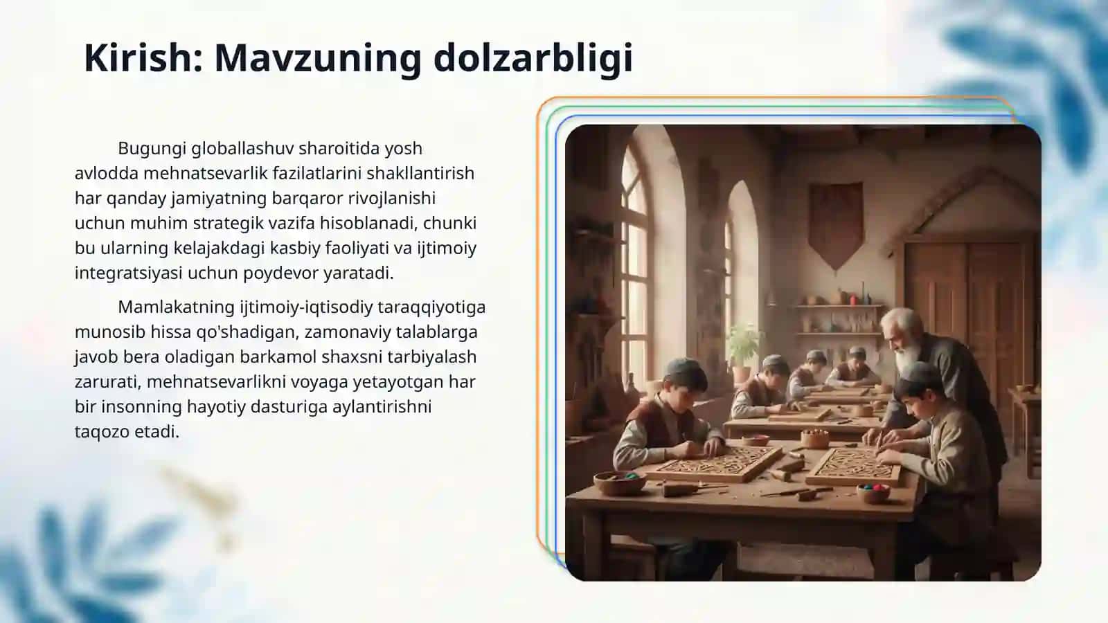 "Mexnatkash bolalar" 3