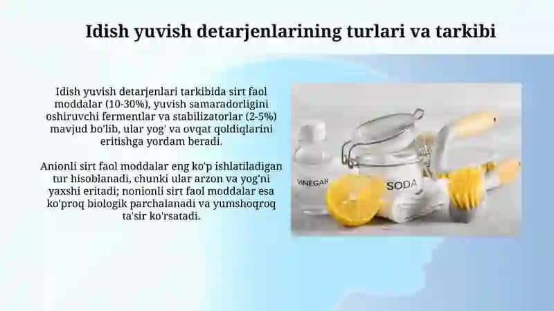 Idish yuvish vositalari 3