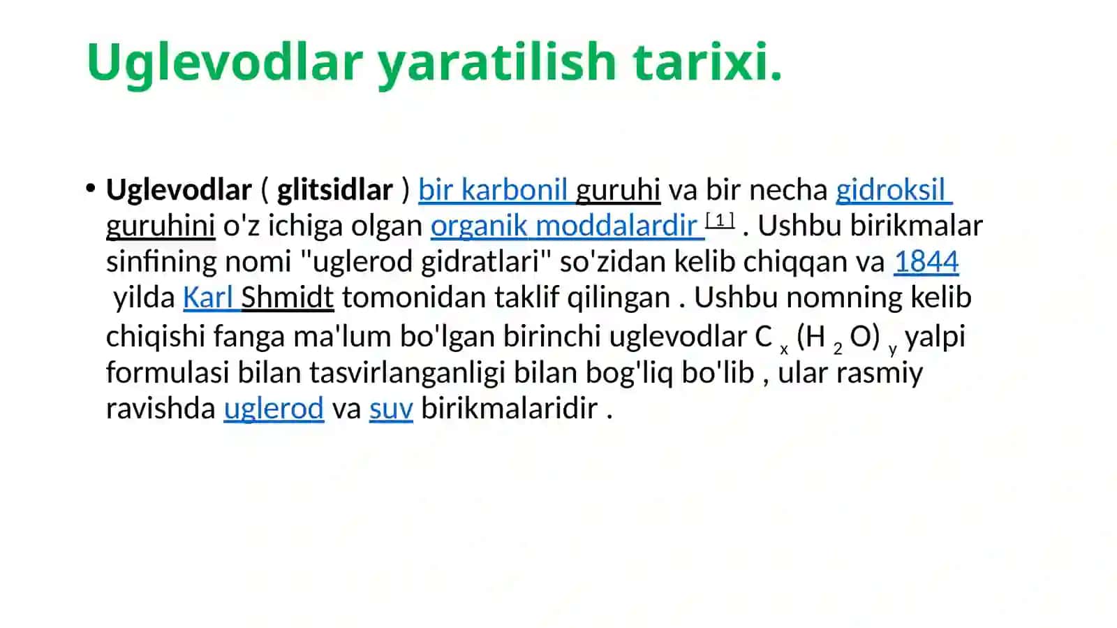 UGLEVODLAR 3
