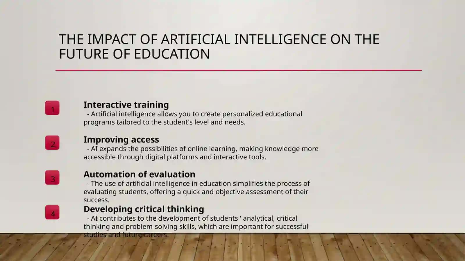 Artificial intelligence 3