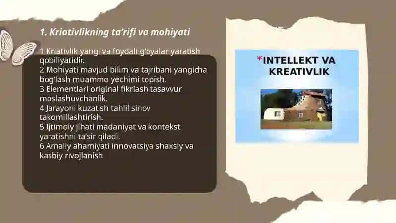 Kriativlik haqida tushuncha 3