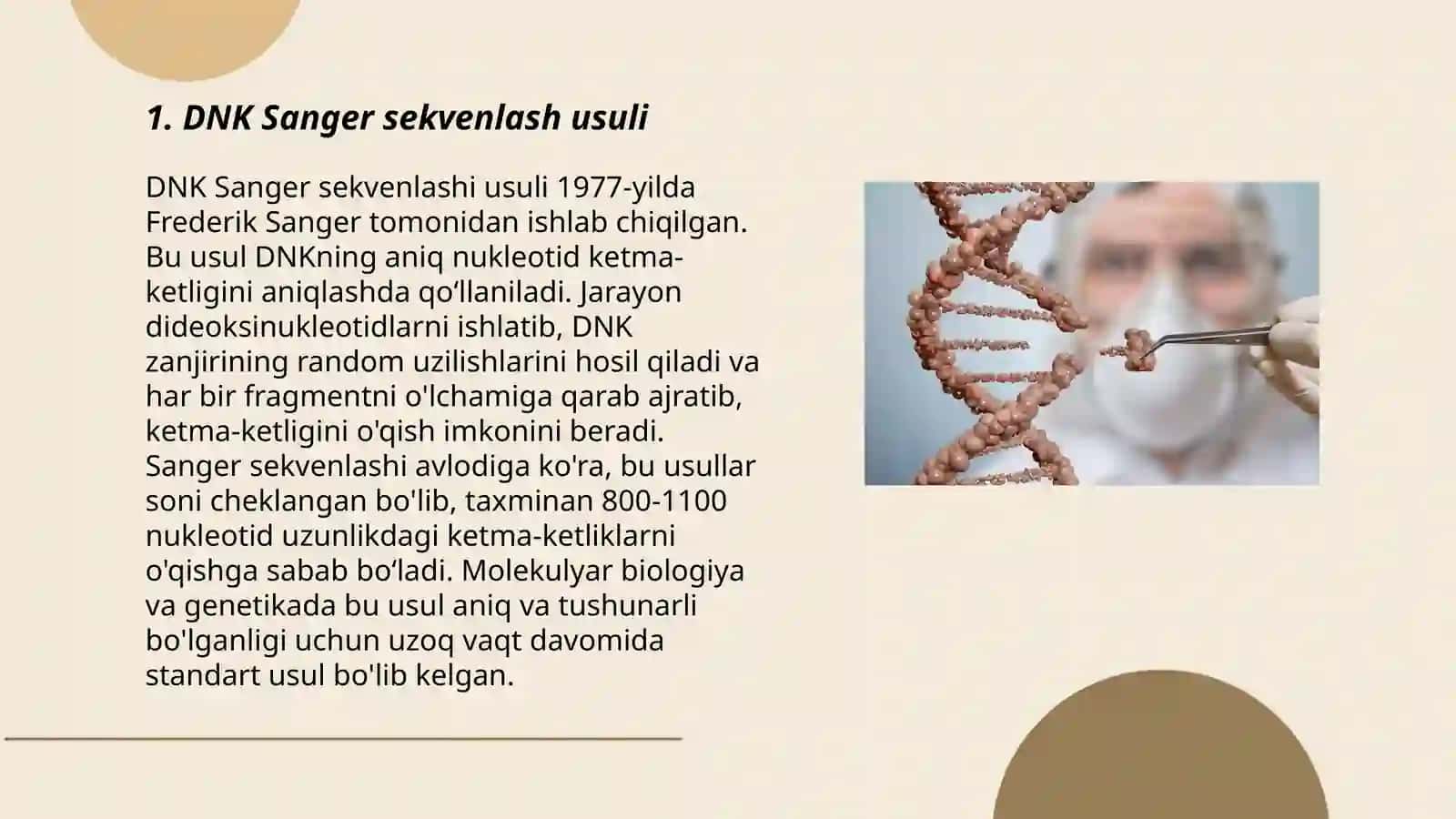 Molekulyar- genetik metodlar 3