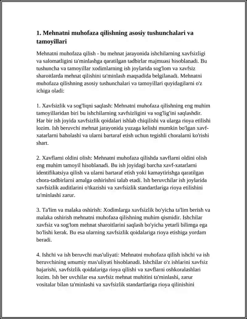 MEHNATNI MUHOFAZA QILISH 3