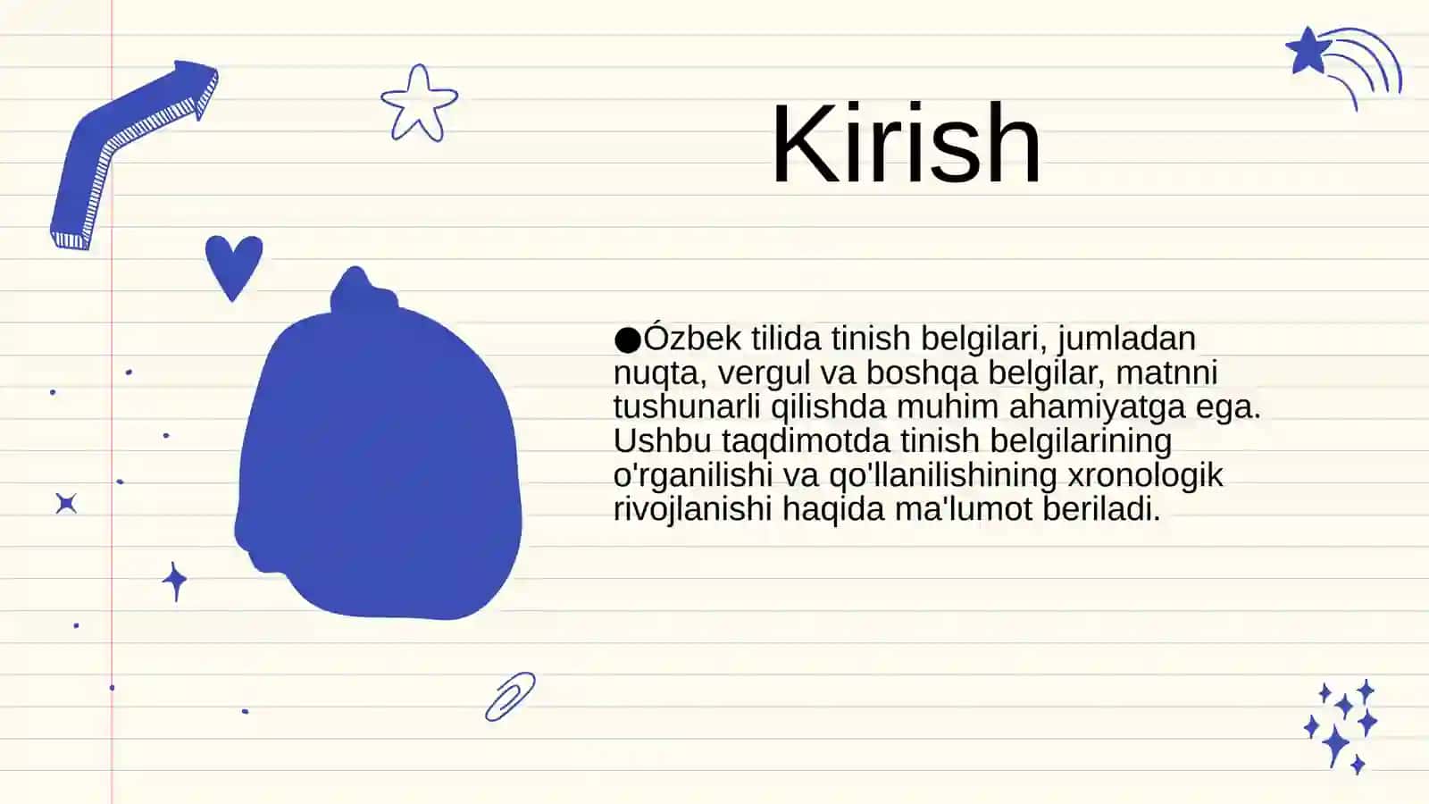 Tinish belgilari o'rganilishi va qo'llanilishi 3