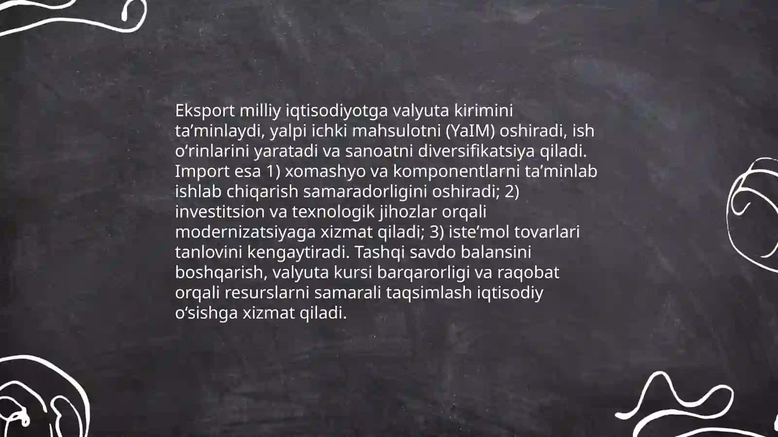 Import va eksport operatsiyalari 3