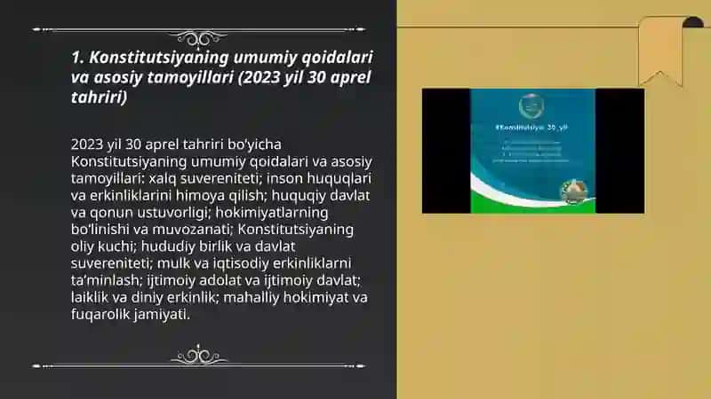 Konstitutsiya tarkibi va mazmun-mohoyati 3