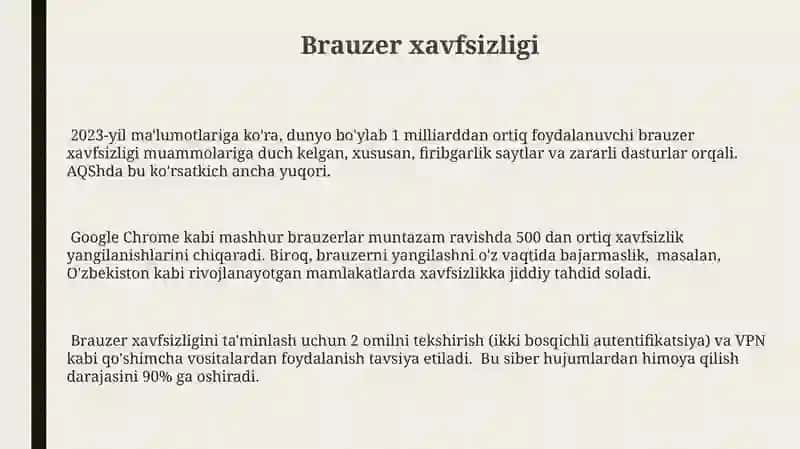 Internet tarmoqlari va resurslari 3