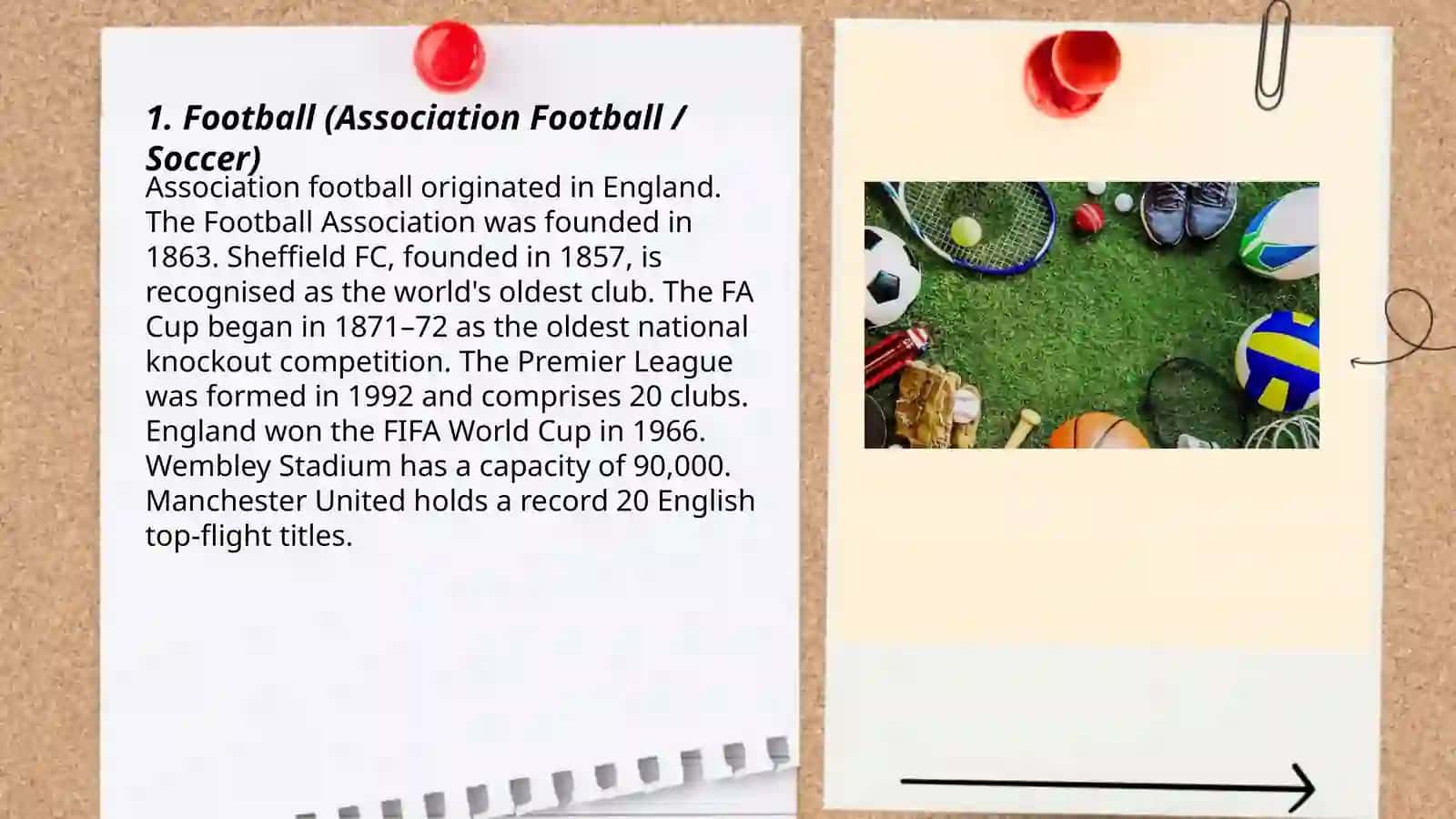 Famous sports in the UK 3