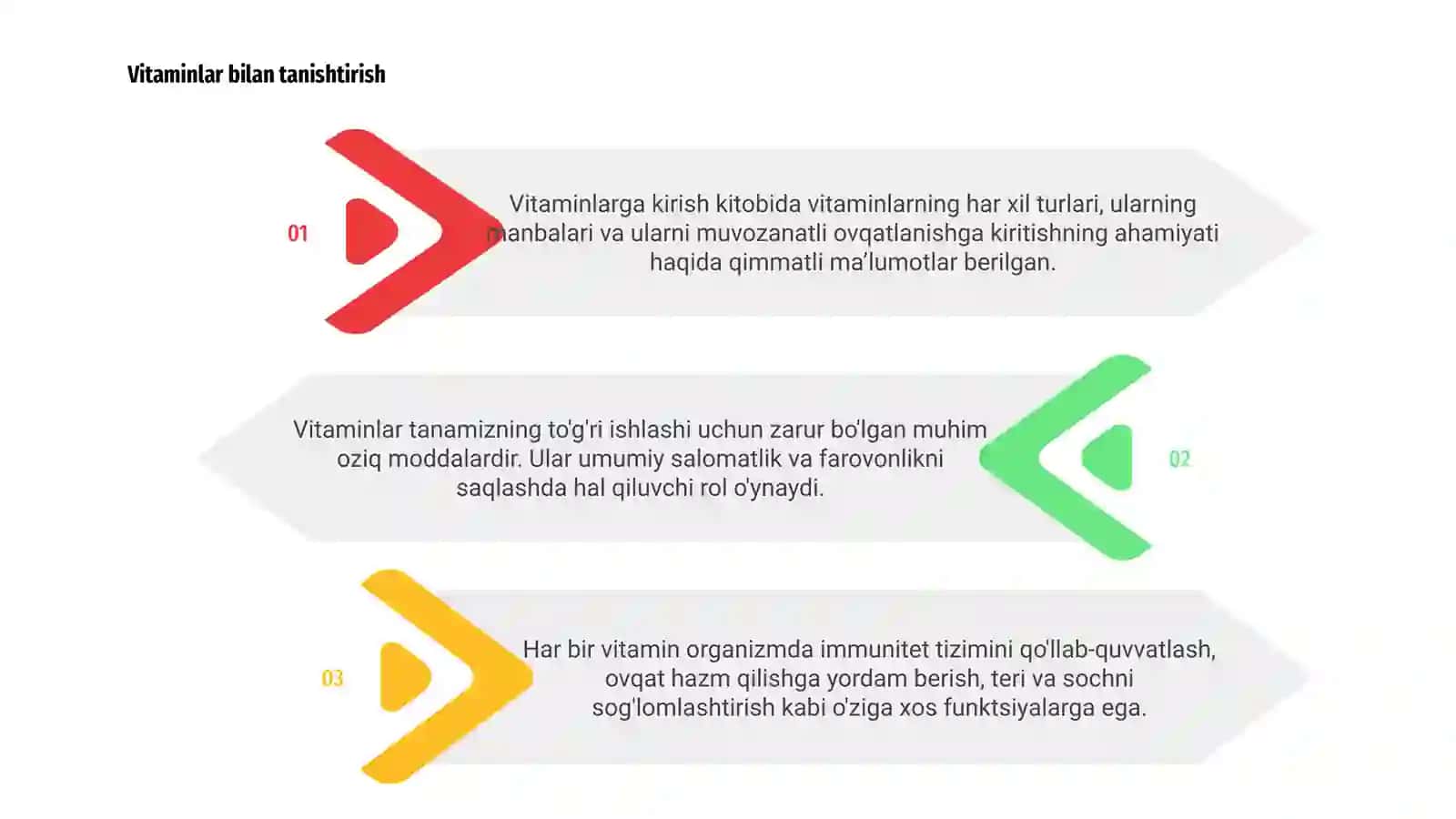 Vitaminlar va ularning vazifalari 3