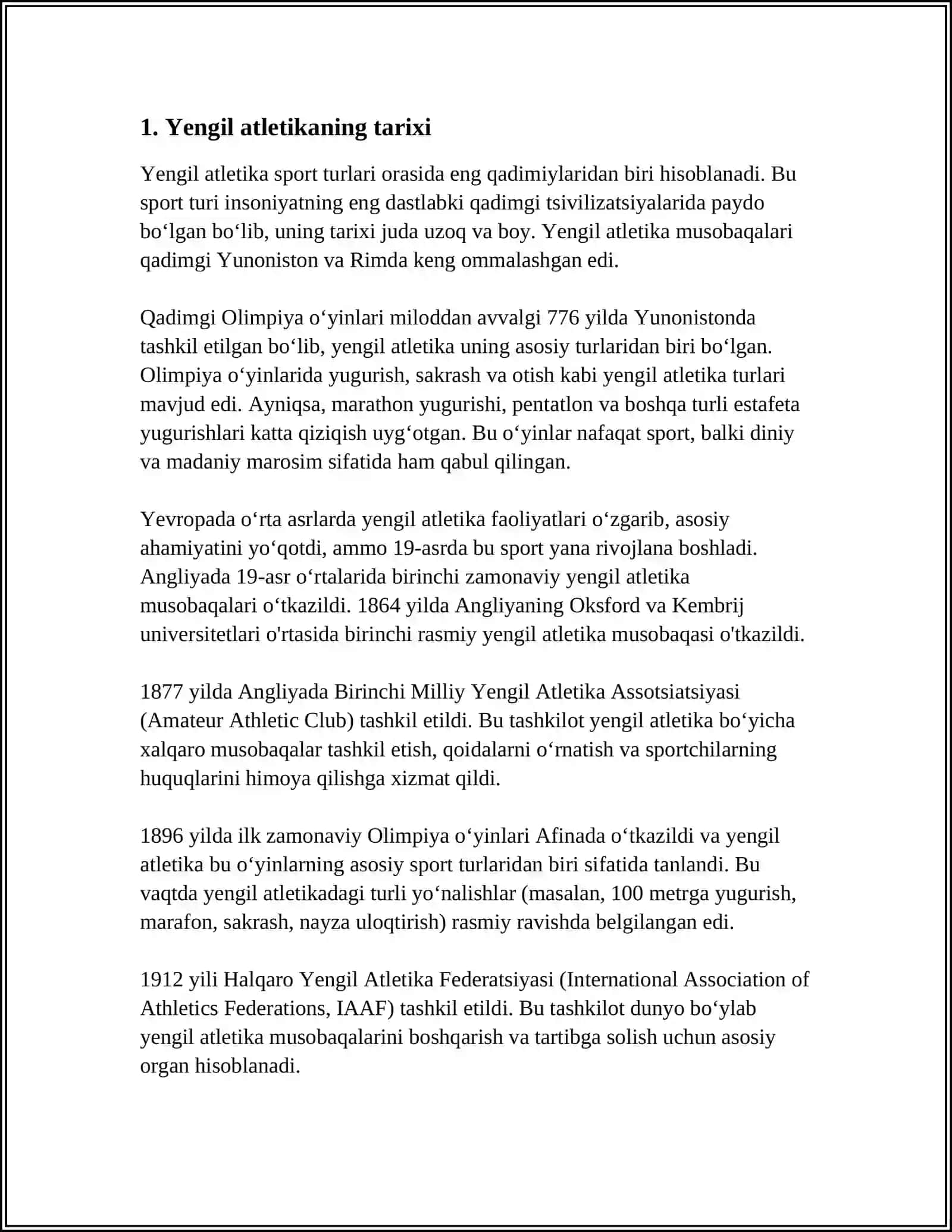 YENGIL ATLETIKA 3
