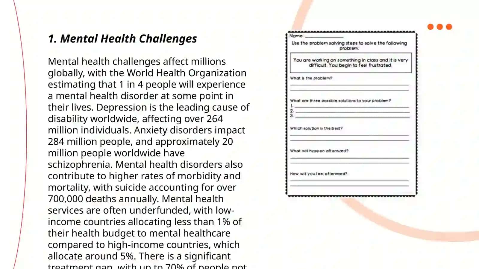 Mental Health Challenges 3
