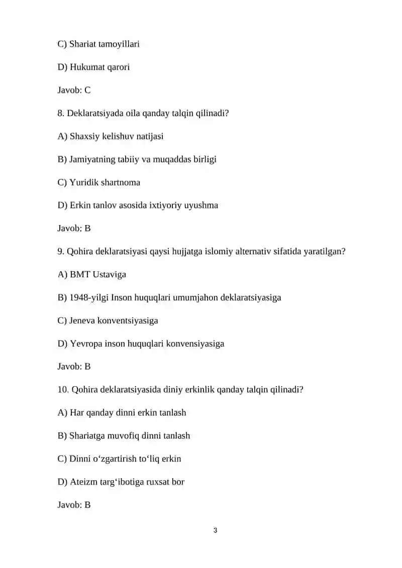 Qohira deklaratsiyasi 3
