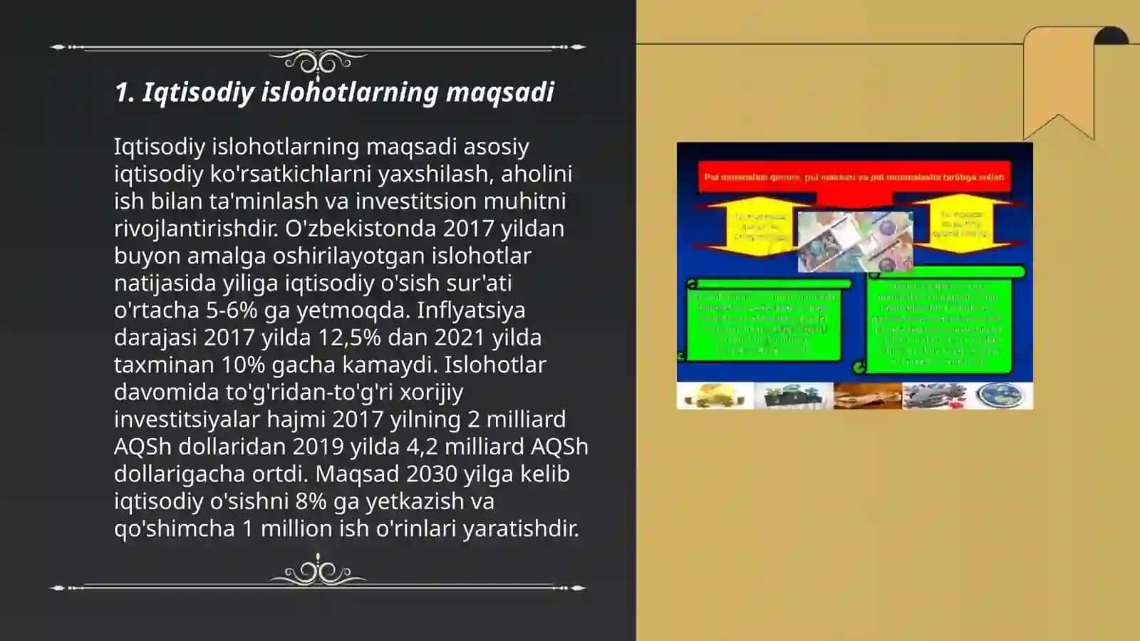 Iqtisodiy islohatlarning oʻziga xos xususiyatlari 3
