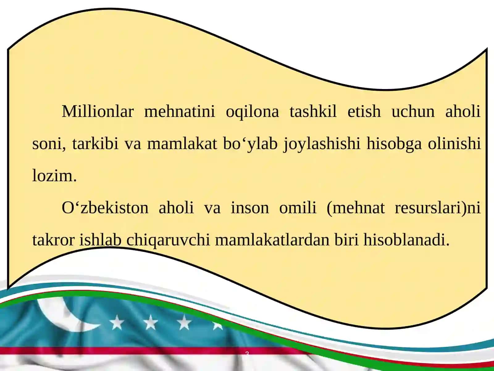 O‘zbekistonning aholisi 3