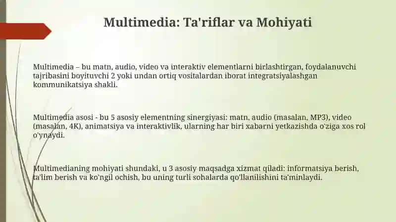 Multimedia Texnologiyalari 3