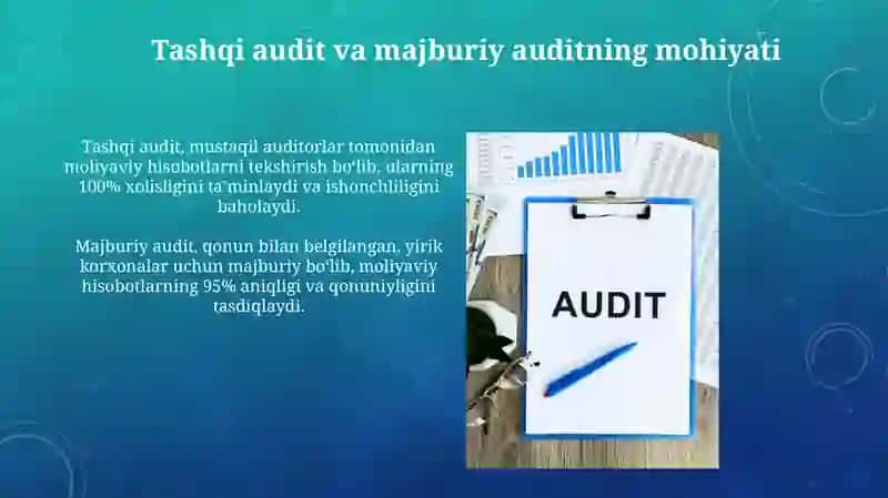 Tashqi Audit va Majburiy Audit 3