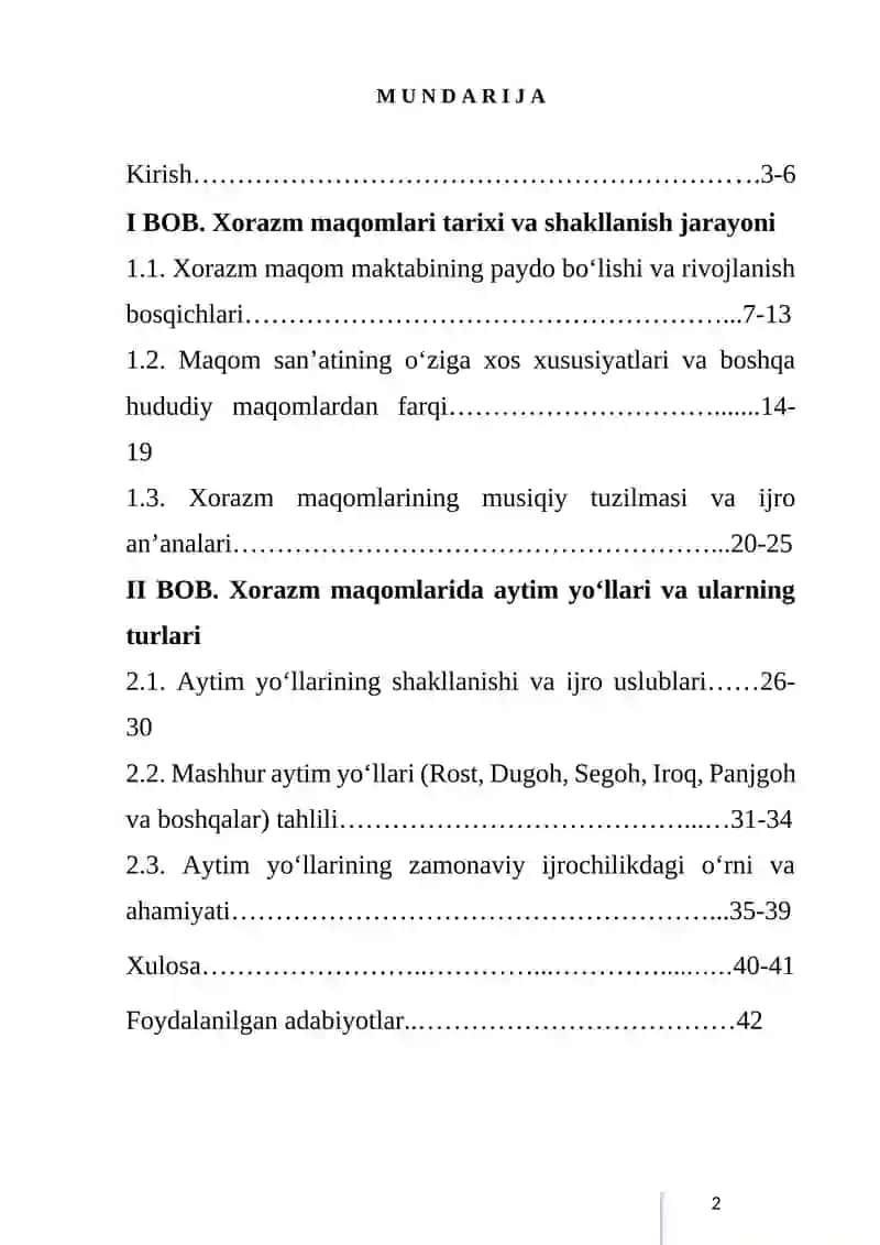 XORAZIM MAQOMLARI AYTIM YO’LLARI 3