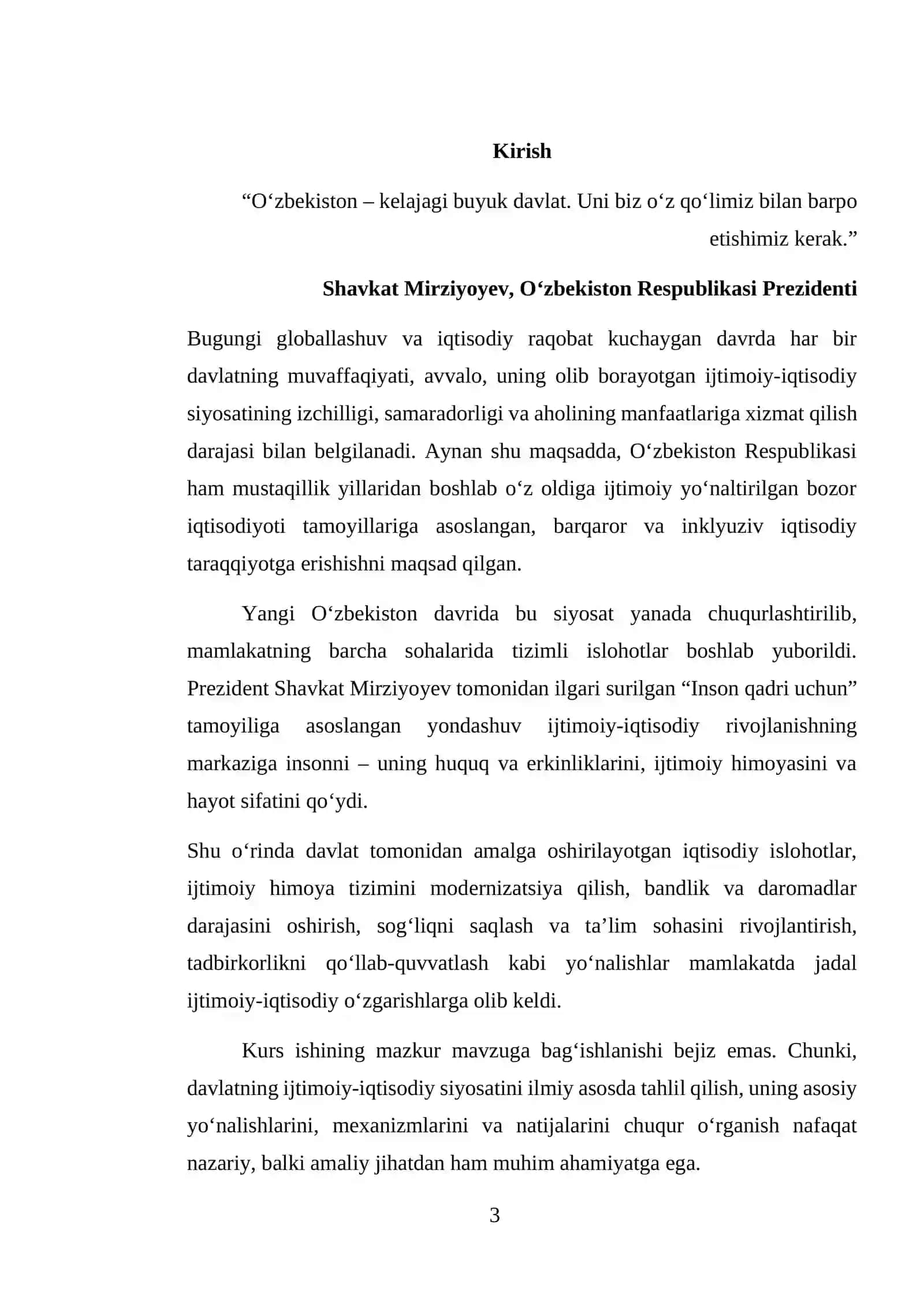 Davlatning ijtimoiy siyosati 3