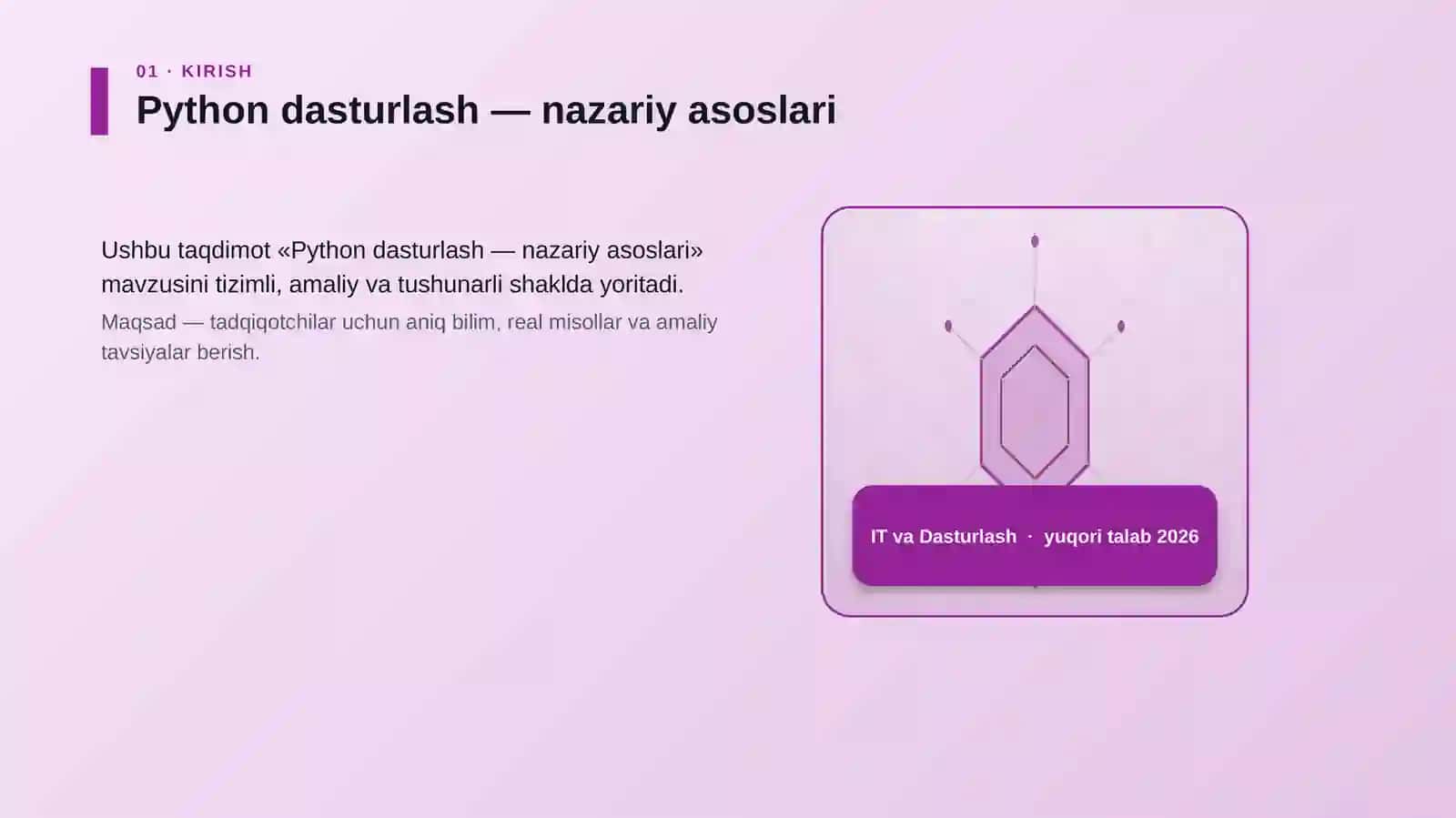 Python dasturlash — nazariy asoslari 3