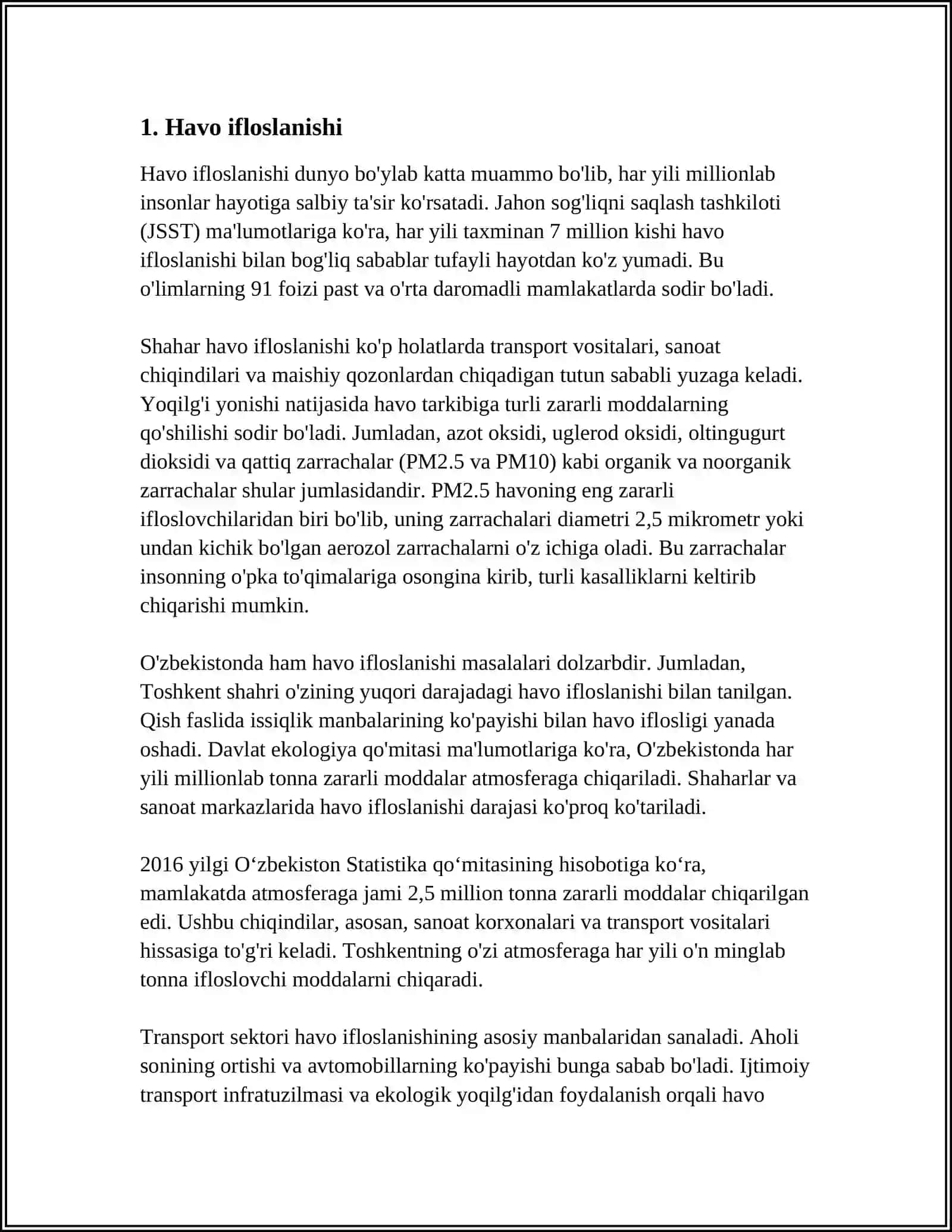 ZAMONAVIY YIRIK SHAHARLARNING GIGIENIK MUAMMOLARI 3