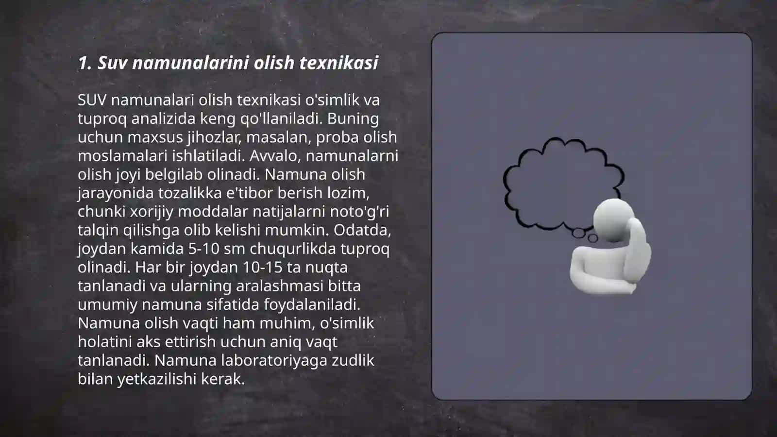 Laboratoriya tekshirish uchun suv namunalarini olish 3