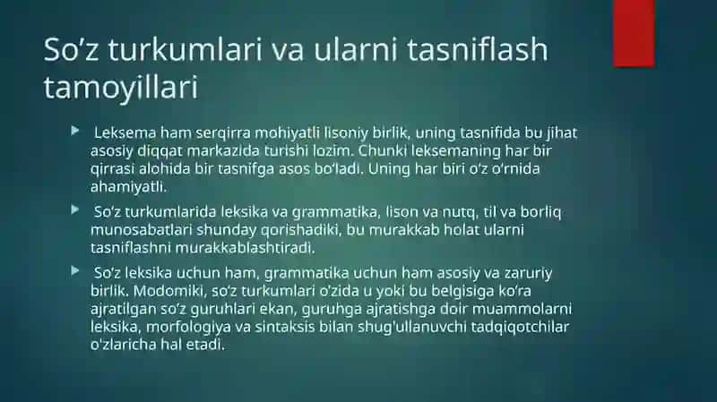 Oʻzbek Adabiy tili 3
