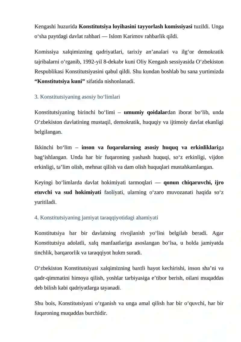 Konstitutsiya – Huquqiy davlat va baxtiyor jamiyat poydevori 3