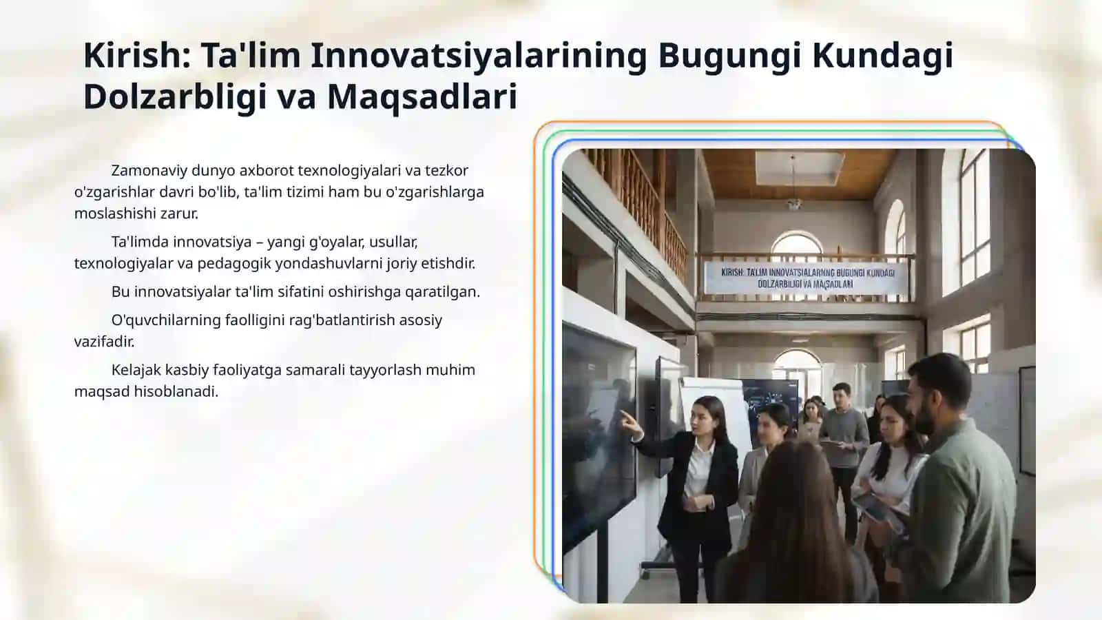 Ta'limda innovatsiya 3