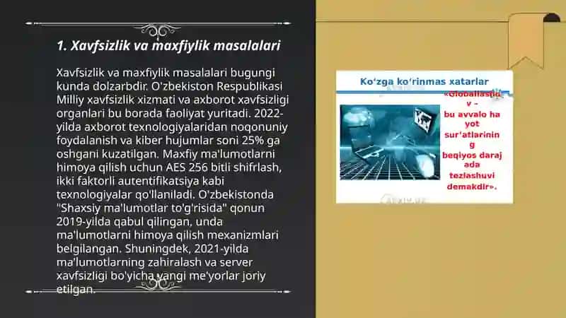 Elektron tijoratdagi asosiy muammolar va xatarlar 3