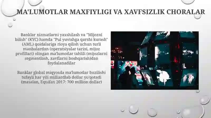 Axborot texnologiyalarining bank sohasida qoʻllanishi 3