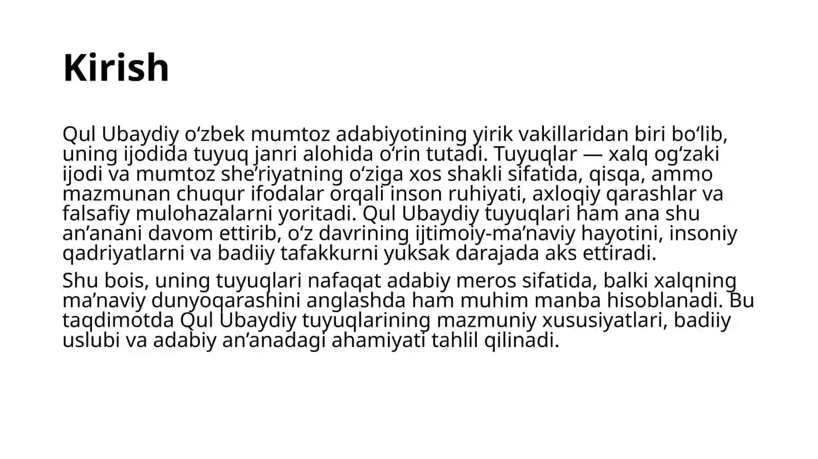 Qul Ubaydiy tuyuqlarining mazmuniy xususiyatlari 3