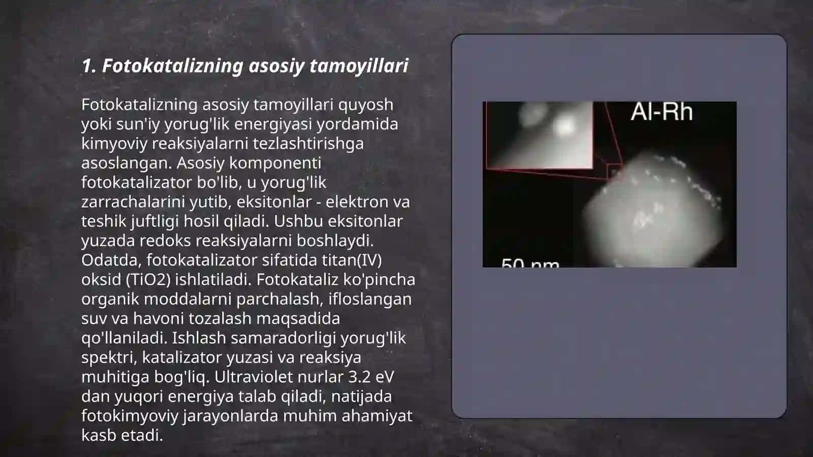 Fotokataliz 3