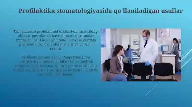 Davolash, profilaktika stomatologiyasi 3