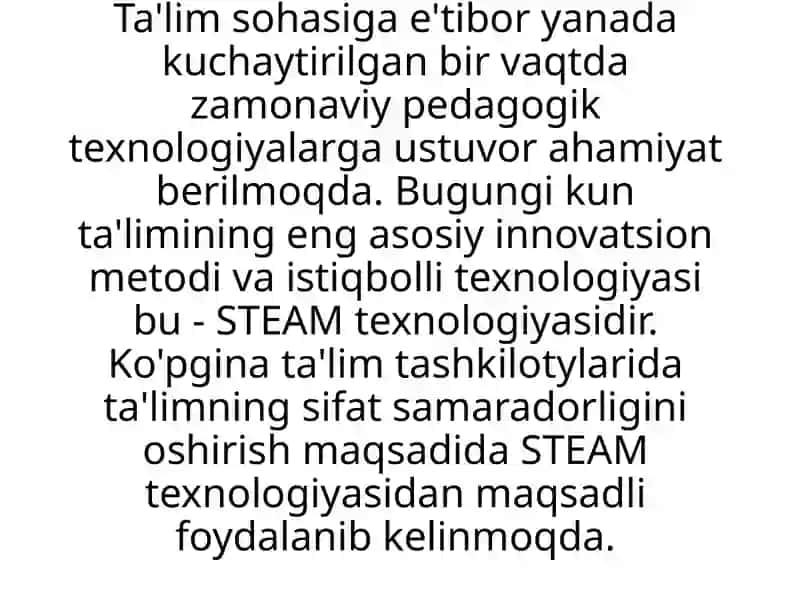 STEAM texnologiyasi 3