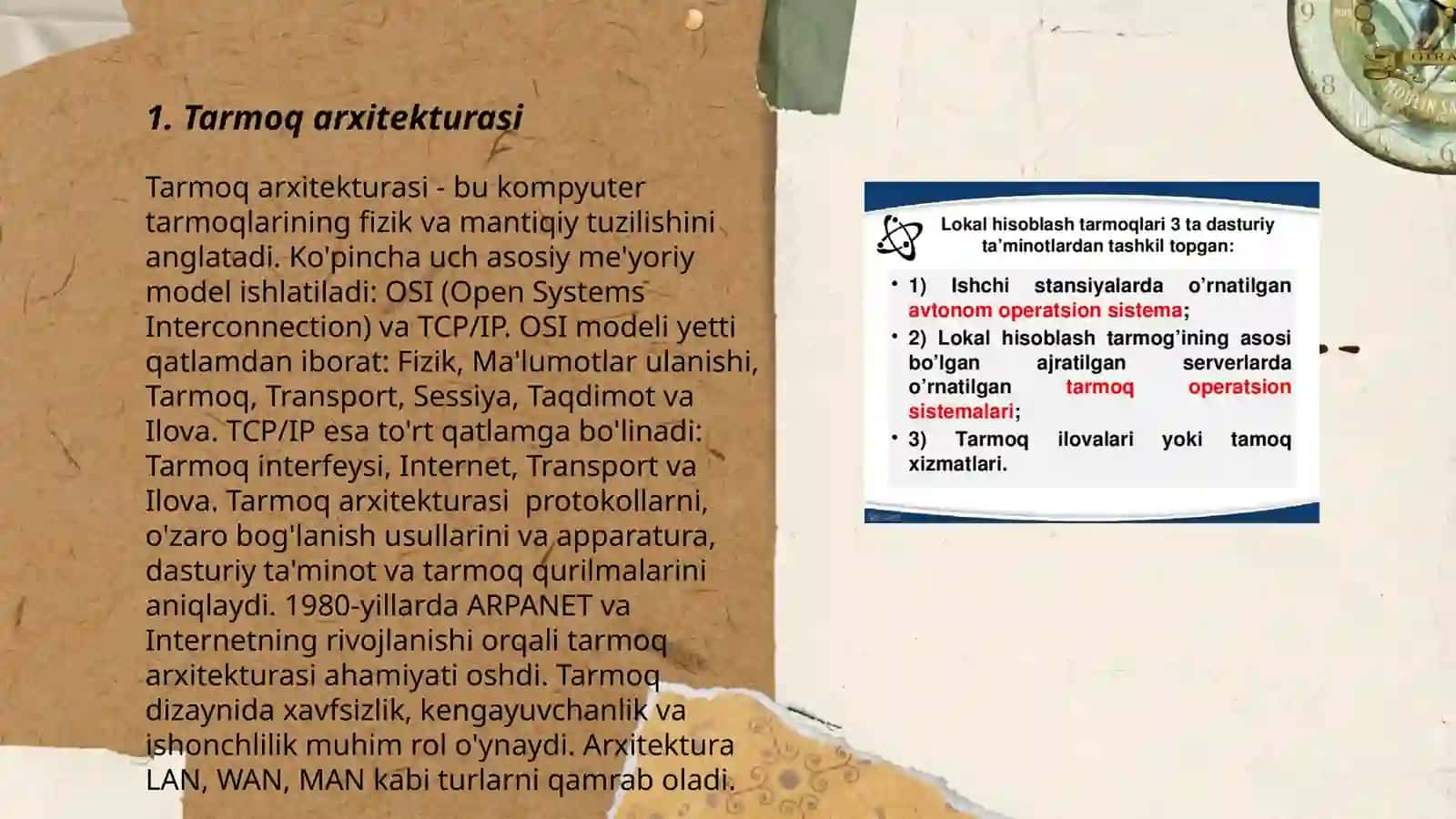 Tarmoq Qurishning Asosiy Tamoyillari 3